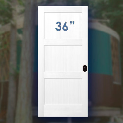 Fiberglass (36" wide, solid, no window)